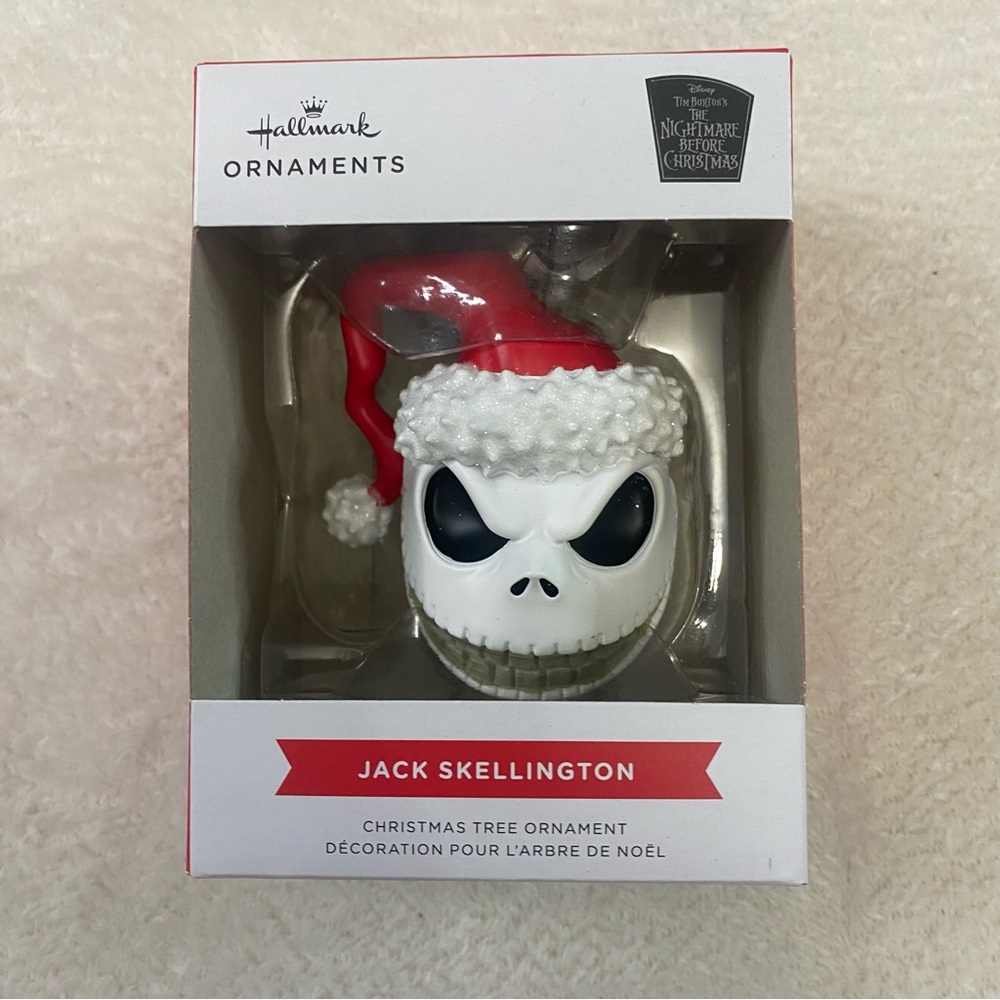 Hallmark Christmas Ornament Nightmare Before Christmas Jack Skellington New